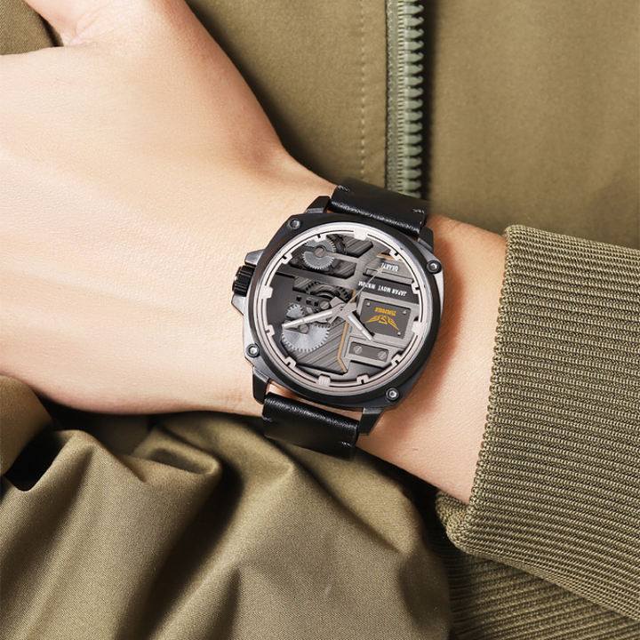 Quartz Leather Men&