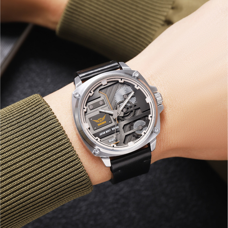 Quartz Leather Men&
