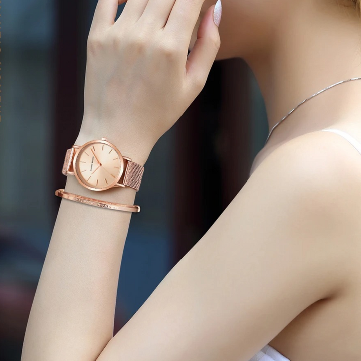 Luxury Steel Strap Fashion Watch