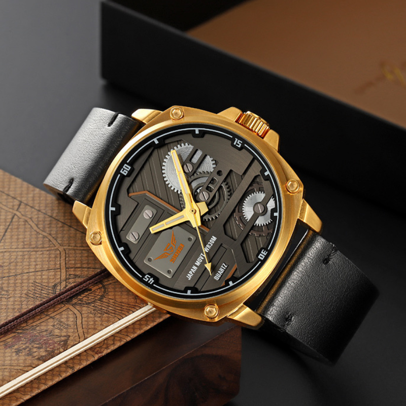 Quartz Leather Men&