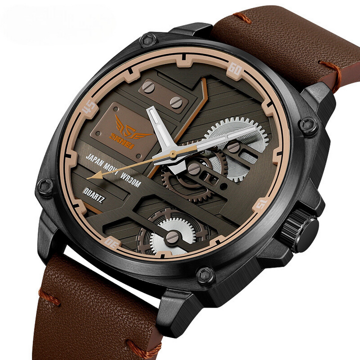 Quartz Leather Men&