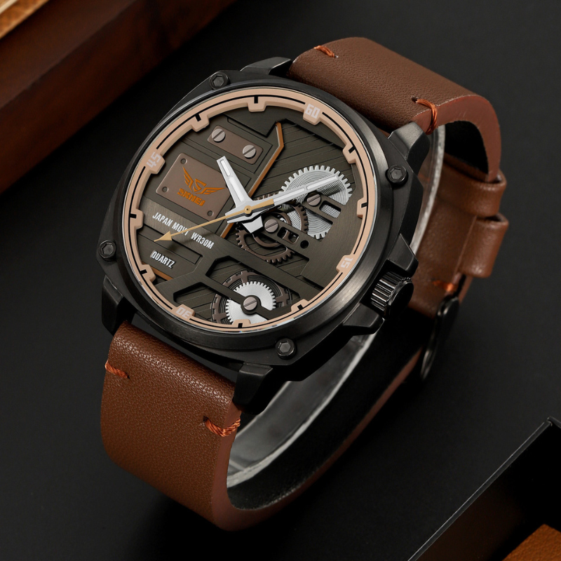 Quartz Leather Men&