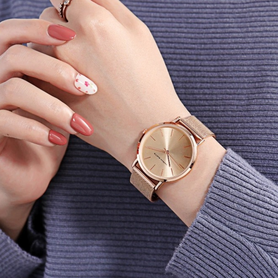 Luxury Steel Strap Fashion Watch