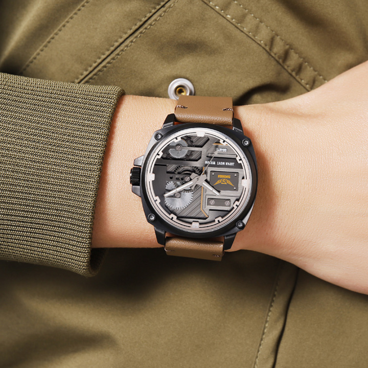 Quartz Leather Men&