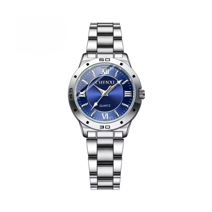 Refined Stainless Minimalist Couple Watch