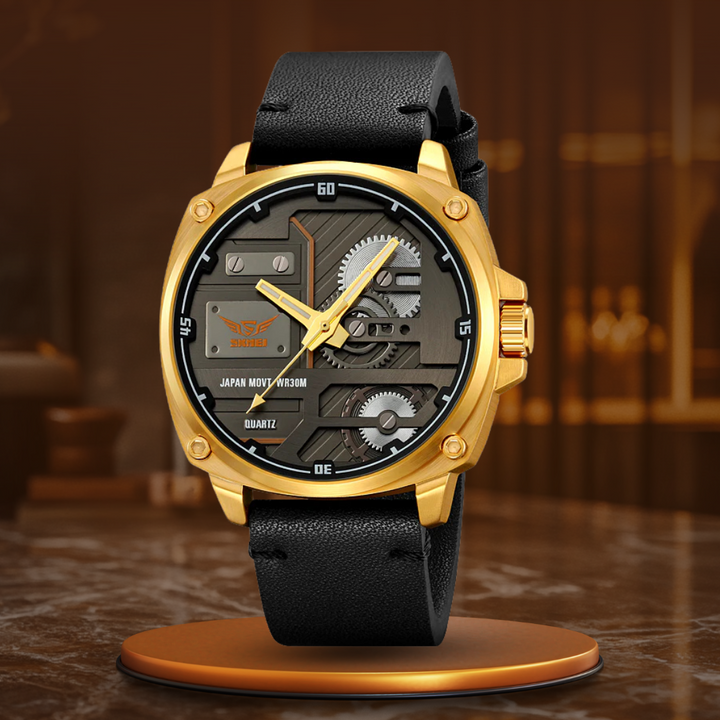 Quartz Leather Men&