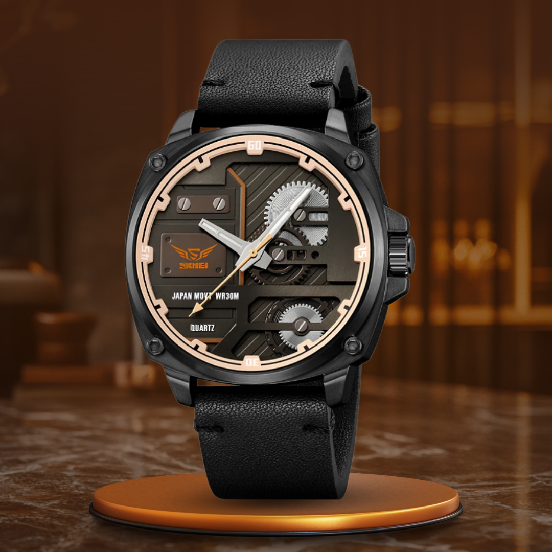 Quartz Leather Men&