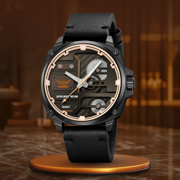Quartz Leather Men&