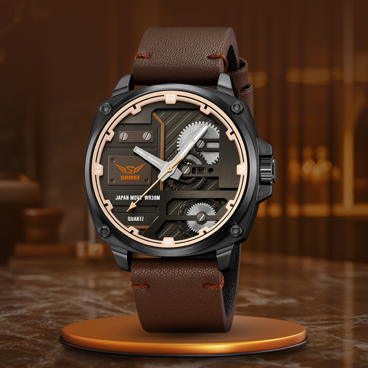 Quartz Leather Men&
